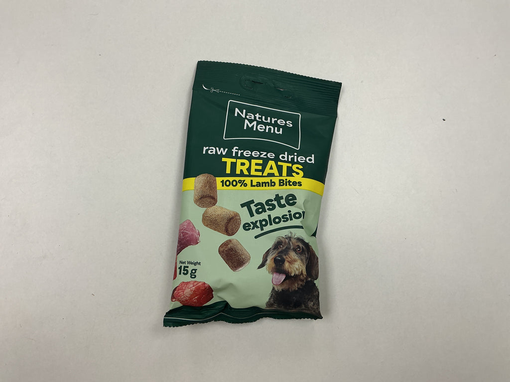 Natures Menu Freeze-Dried Raw Dog Treats - 15g