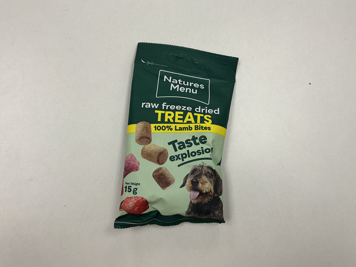 Natures Menu Freeze-Dried Raw Dog Treats - 15g