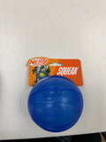 Nerf Dog TPR Classic Squeak Ball - 3.8in / Blue