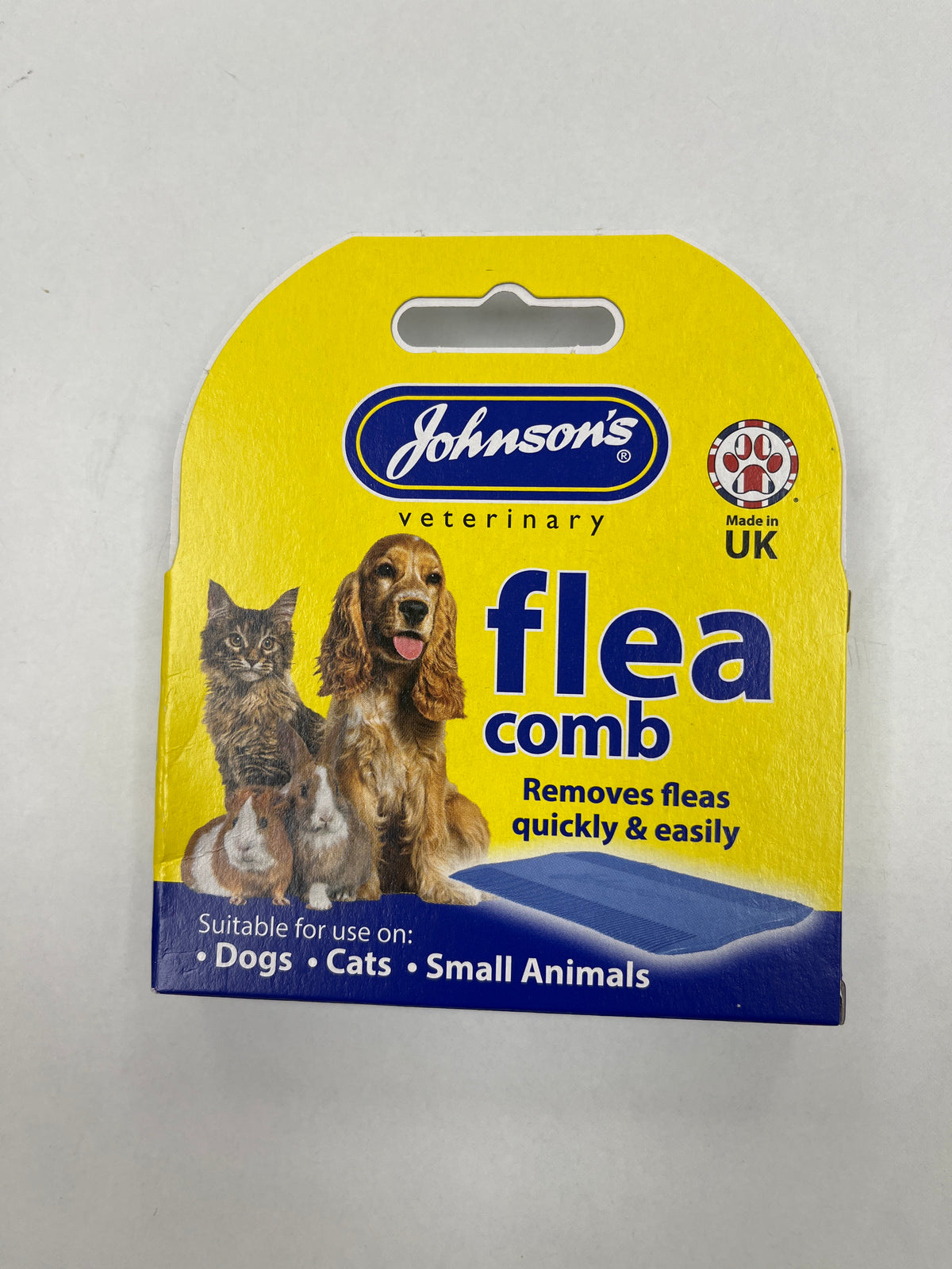 Johnson's Flea Comb for Dogs, Cats and Small Animals