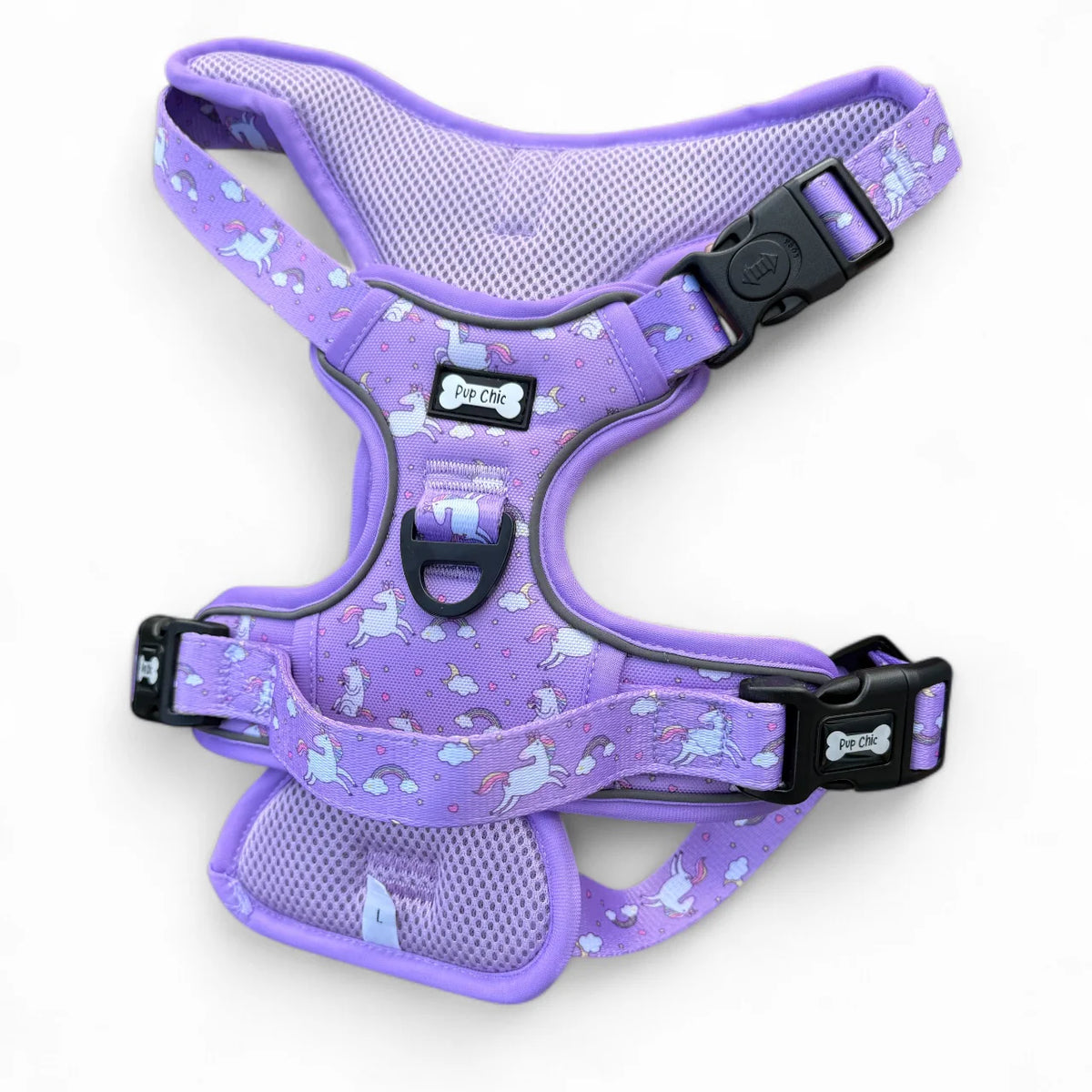Pup Chic Boutique Tactical Dog Harness - Daydreams & Unicorns