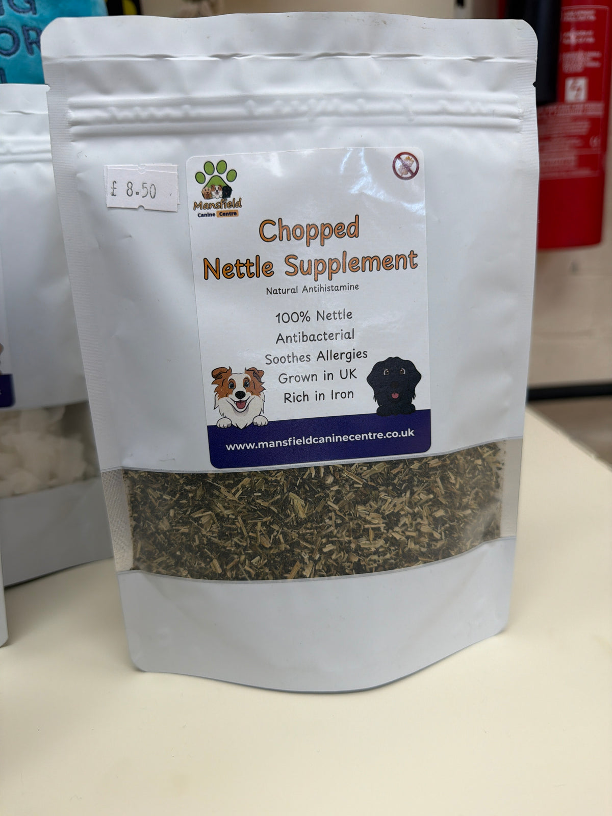 Mansfield Canine Centre Chopped Nettle Supplement