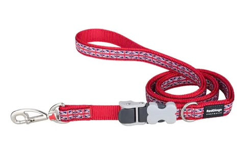 Red Dingo SuperLead - Medium / Red Union Jack Flag