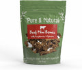 Pure and Natural Air Dried Beef Mini Bones with Raspberries and Spinach 100g