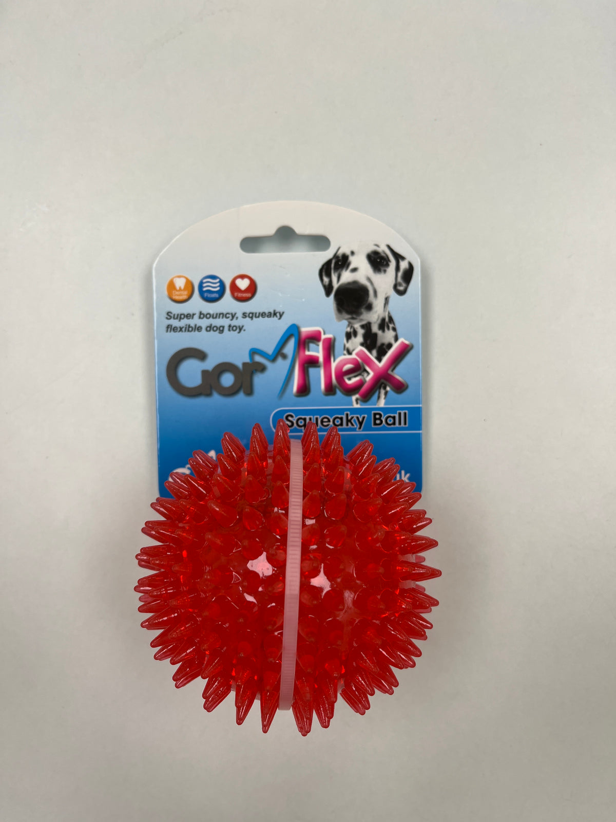 Gor Pets Gor Flex Squeaky Ball Dog Toy - 9cm