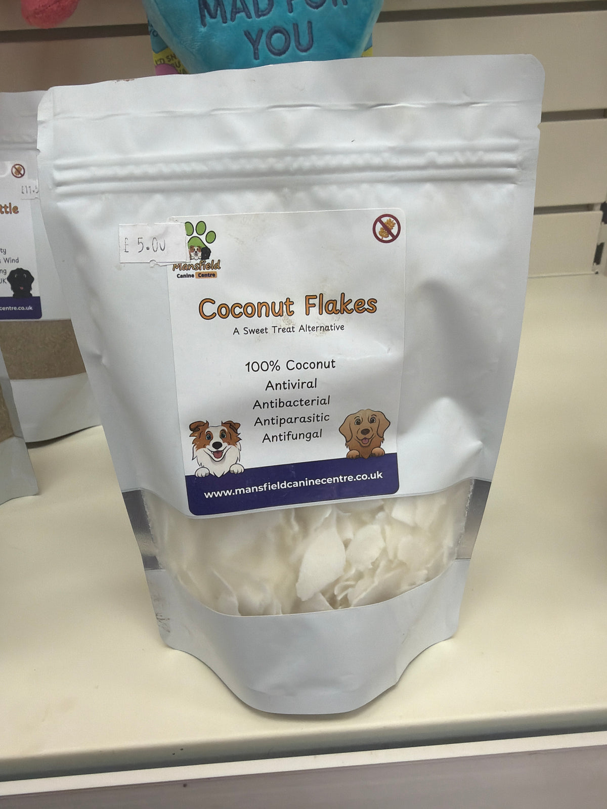 Mansfield Canine Centre Coconut Flakes - 90g