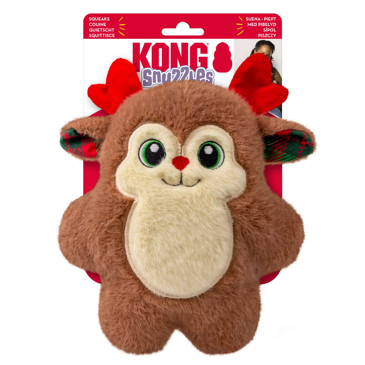 KONG Snuggles Reindeer