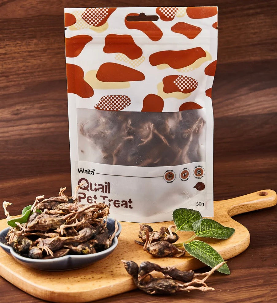 Waita Quail Pet Treat - 30g