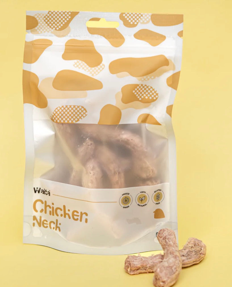 Waita Freeze Dried Chicken Neck - 50g
