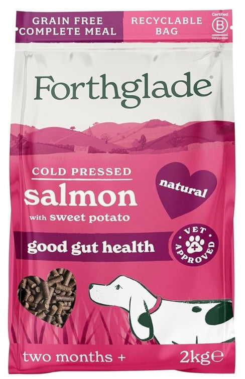 Forthglade Cold Pressed Adult Dog Grain Free Salmon - 2kg