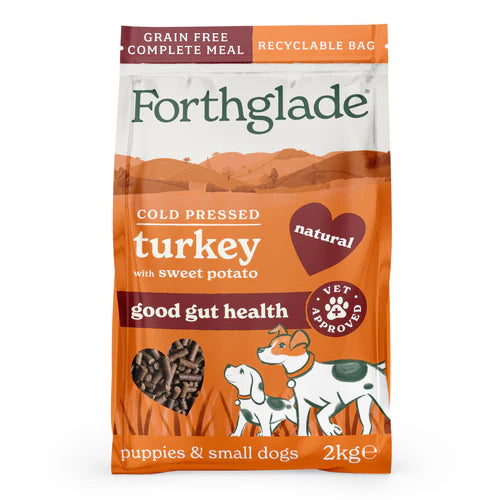 Forthglade Cold Pressed Small Dog Grain Free Turkey - 2kg