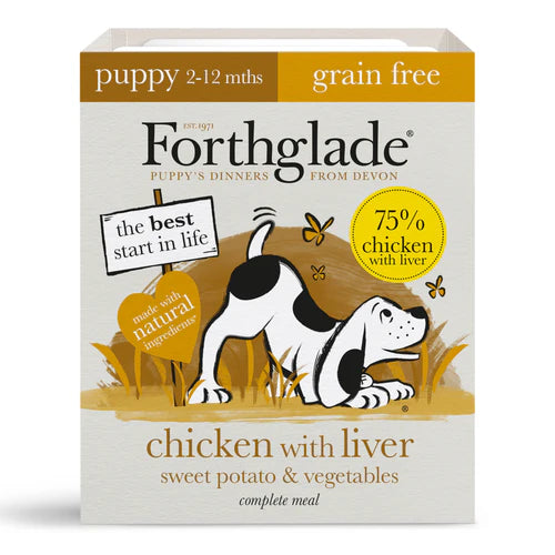 Forthglade Complete Meal Grain Free Chicken with Liver and Vegetables 395g