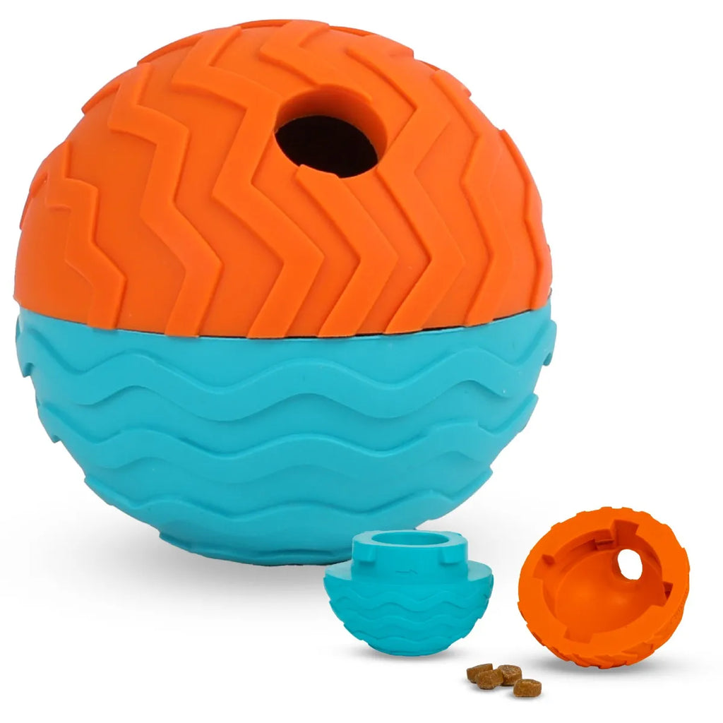 Brightkins Tough & Tumble 2-Piece Treat Dispenser