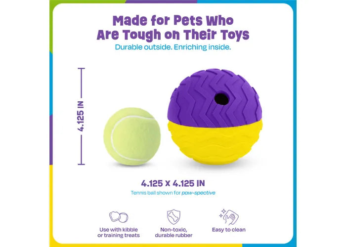 Brightkins Tough & Tumble 2-Piece Treat Dispenser