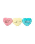 FuzzYard Candy Hearts Dog Toy - 3 Pack