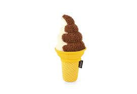 P.L.A.Y. Soft Serve Ice Cream Dog Toy