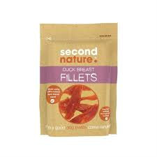 Second Nature Dog Treats Duck Breast Fillets - 80g