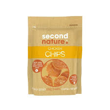 Second Nature Dog Treats Chicken Chips - 100g