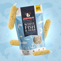Skippers Dog Whitefish & Herb Sausages - 100g