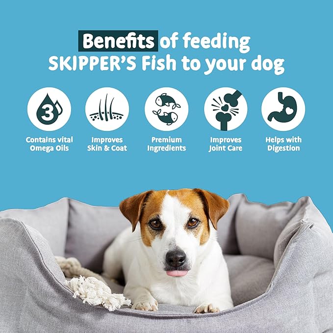 Skippers Dog Whitefish & Herb Sausages - 100g