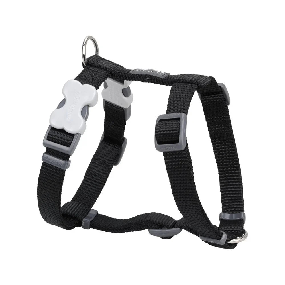 Red Dingo Dog Harness Black