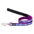 Red Dingo Dog Lead - Purple Unicorn