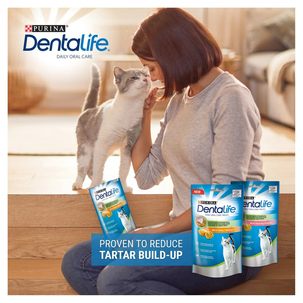 Purina Dentalife Chicken Cat Treats - 40g