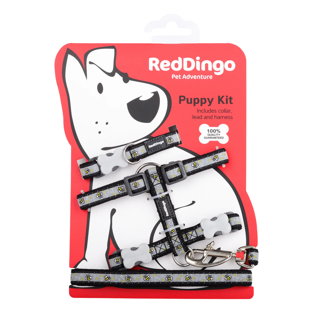 Red Dingo Puppy Pack - Bumble Bee Black