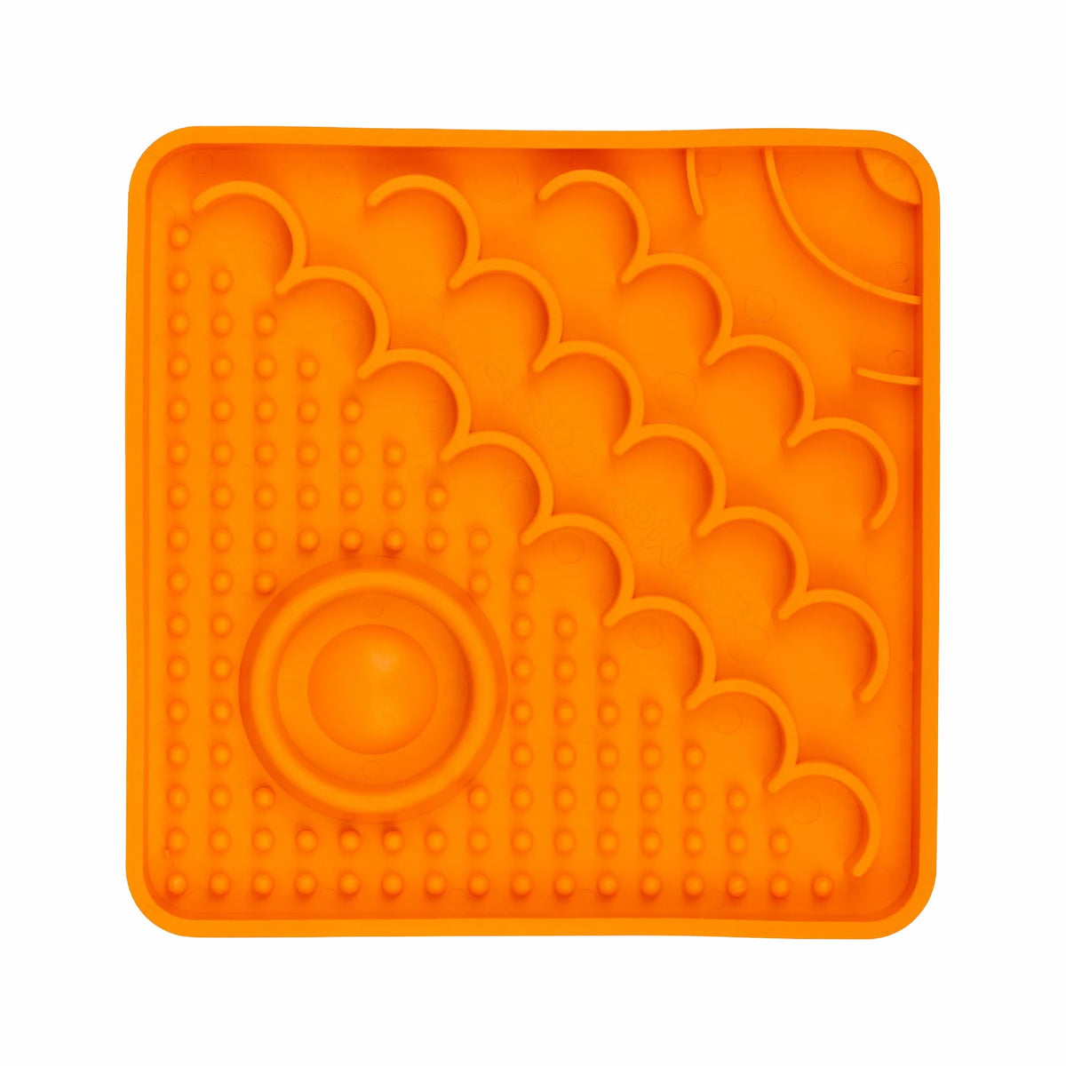 LickiMat Catster Cat Lick Mat - Orange