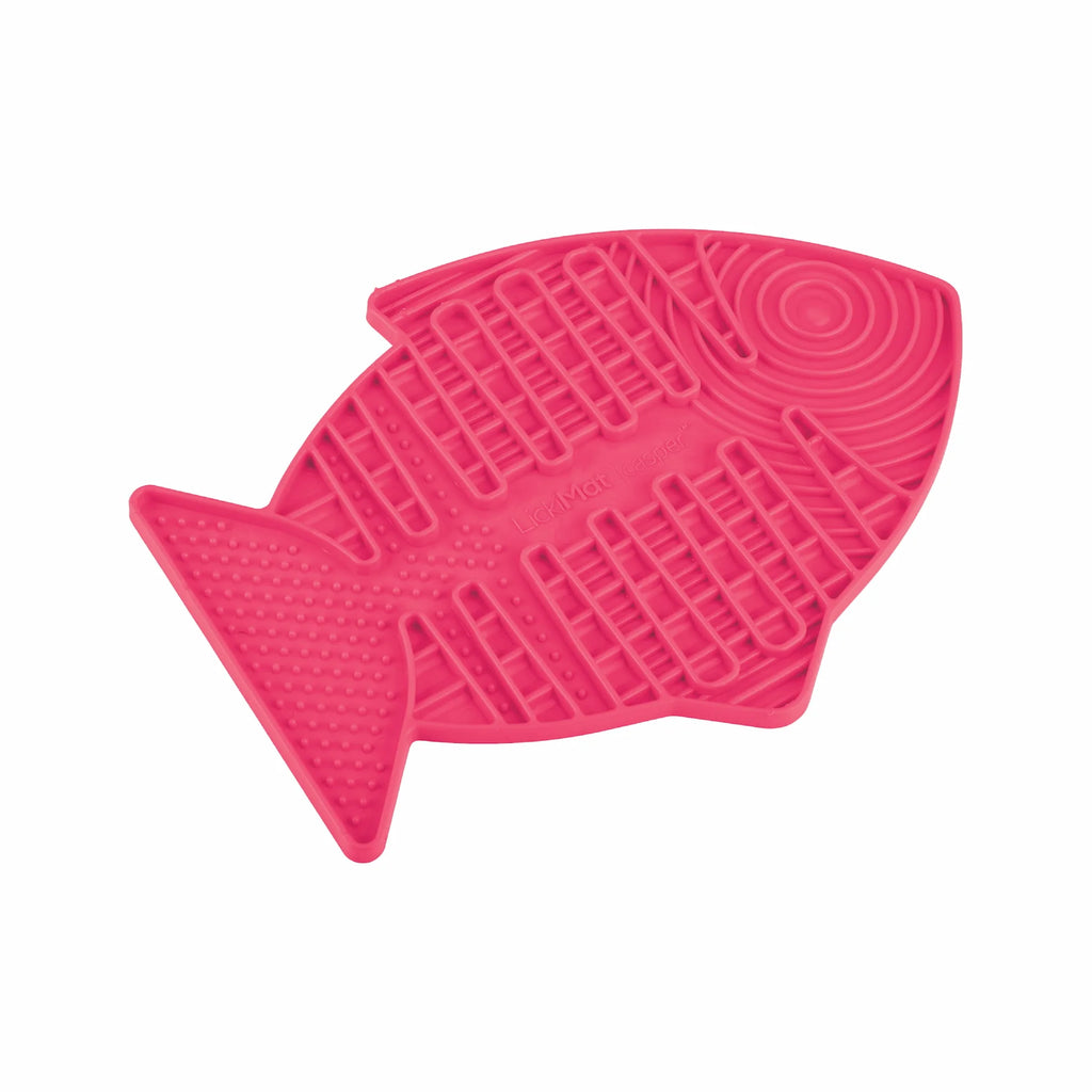 LickiMat Classic Casper Cat Lick Mat - Pink