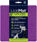 LickiMat Soother Tuff Dog Lick Mat - Purple