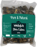 Pure & Natural Whitefish Medium Skin Cubes - 400g