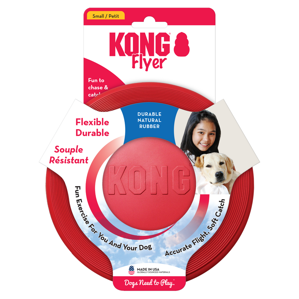 KONG Flyer - Small / Red