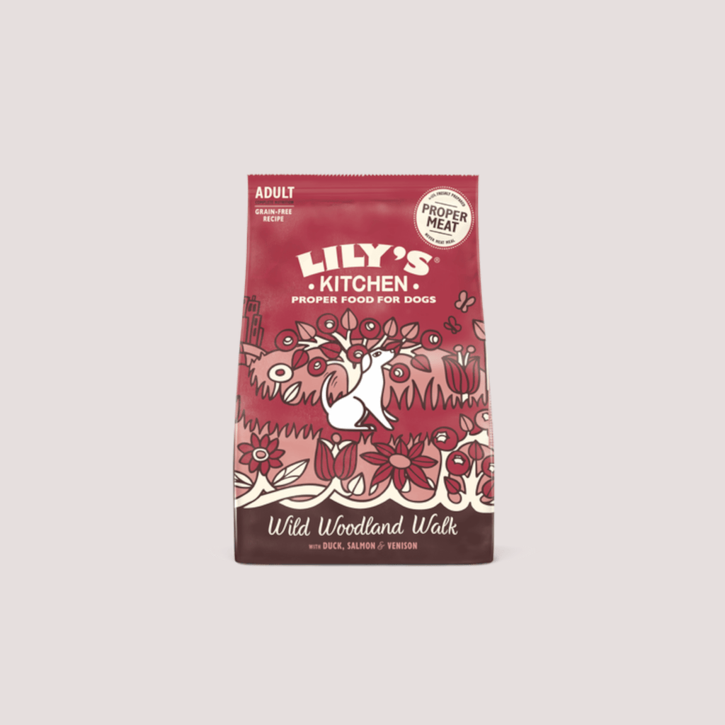 Lily's Kitchen Dog Complete Dry Wild Woodland Walk Duck, Salmon & Venison - 2.5kg