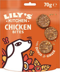 Lily's Kitchen Dog Treats Chomp-Away Chicken Bites - 70g