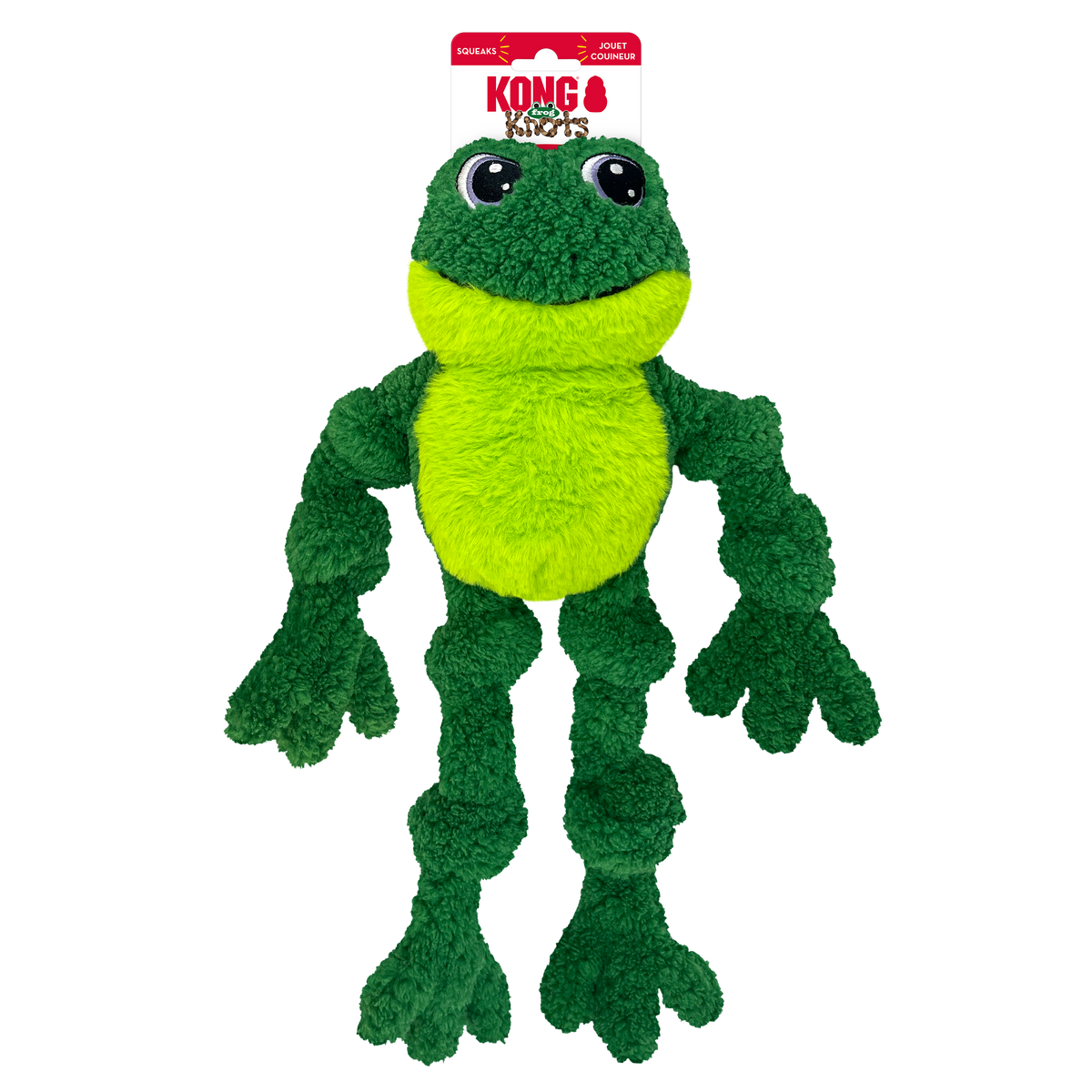 KONG Knots Frog Dog Toy - Large/XL