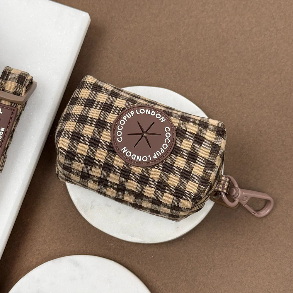 Cocopup Cotswold Check Poo Bag Holder