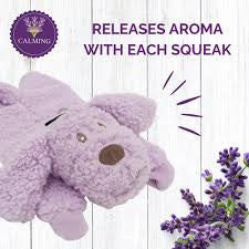 Aromadog Calm Fleece Laying Down Dog Toy