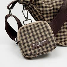 Cocopup Crescent Treat Pouch - Cotswold Check