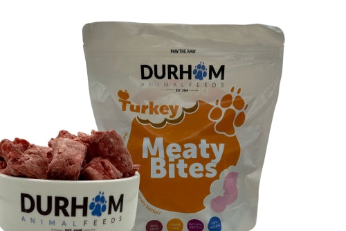 Durham Animal Feeds Turkey Meaty Bites - 1kg