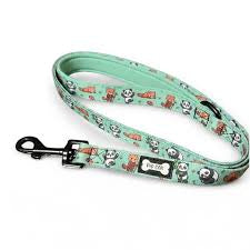 Pup Chic Boutique Dog Lead - 5ft / Panda Paradise