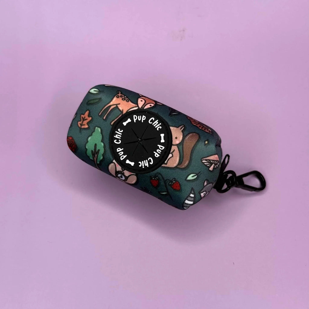 Pup Chic Boutique Poo Bag Holder - Woodland Wonderland