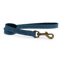Ancol Timberwolf Leather Lead Blue