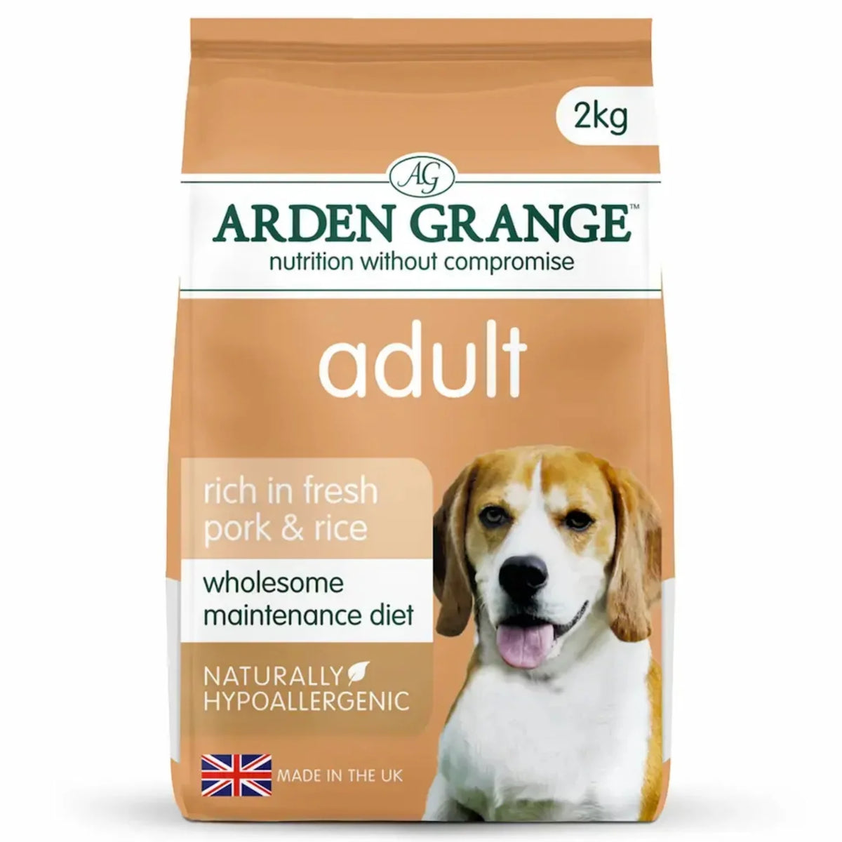 Arden Grange Dog Adult Pork & Rice - 2kg