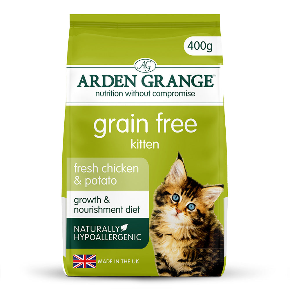 Arden Grange Kitten Grain Free Dry Food - 400g