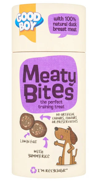 Good Boy Meaty Bites Duck & Rice - 70g