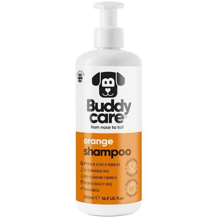 Buddycare Orange Dog Shampoo - 500ml