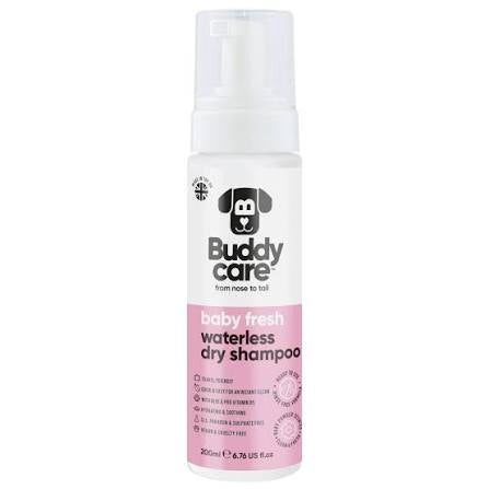 Buddycare Waterless Dog Shampoo Baby Fresh 200ml