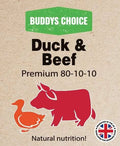 Buddy's Choice Duck & Beef Premium 80:10:10 - 454g