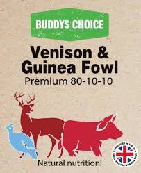 Buddy's Choice Venison & Guinea Fowl 80:10:10 - 454g